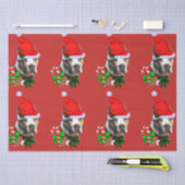 American Pit Bull Terrier Kerstmis Tissuepapier (Craft)