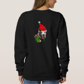 American Pit Bull Terrier Kerstmis Trui (Achterkant)