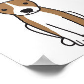 American Pit Bull Terrier (Natural Ears) Poster (Hoek)