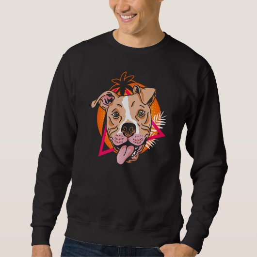 American Pit Bull Terrier Pit Bull Hondenras Eigen Trui (Voorkant)