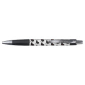 American Pit Bull Terrier Silhouette Pen (Achterkant)