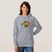 American Pit Bull Terrier St Patricks Day Hoodie (Voorkant volledig)
