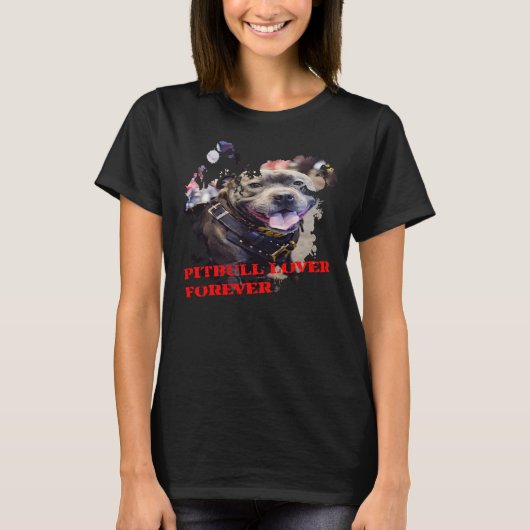 American Pitbull Pit Bull Lover Terrier Mom Ink SP T-shirt (Voorkant)