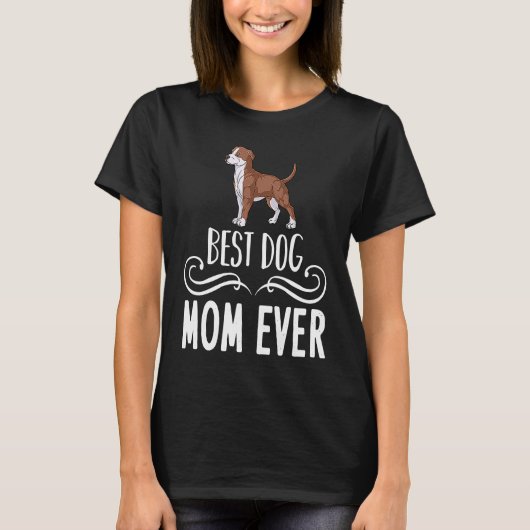 American Pitbull Terrier Dog Puppies Owner Lover T-shirt (Voorkant)