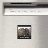 American Plains Buffalo Bison Magnet (Insitu (Vaatwasser))