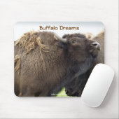 American Plains Buffalo Bison Mousepad Muismat (Met muis)