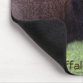 American Plains Buffalo Bison Mousepad Muismat (Hoek)