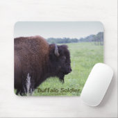 American Plains Buffalo Bison Mousepad Muismat (Met muis)