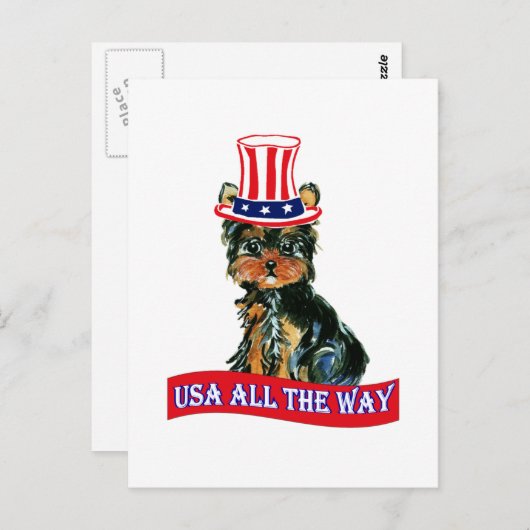 American Poo Briefkaart (Voorkant / Achterkant)