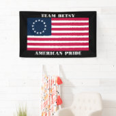 American Pride Betsy Ross Flag Spandoek (Insitu)
