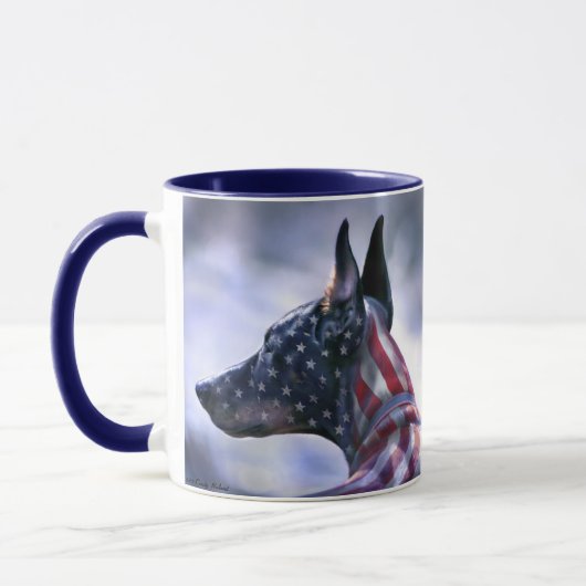 American Pride Doberman Mok (Links)