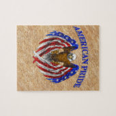 American Pride Eagle Legpuzzel (Horizontaal)