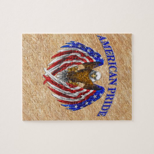 American Pride Eagle Legpuzzel (Horizontaal)