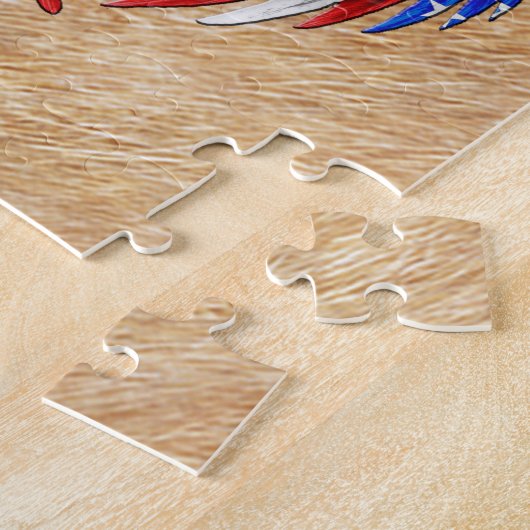 American Pride Eagle Legpuzzel (Zijkant)