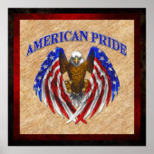 American Pride Eagle Poster (Voorkant)