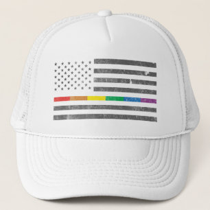 American Pride Flag Trucker Hat Trucker Pet