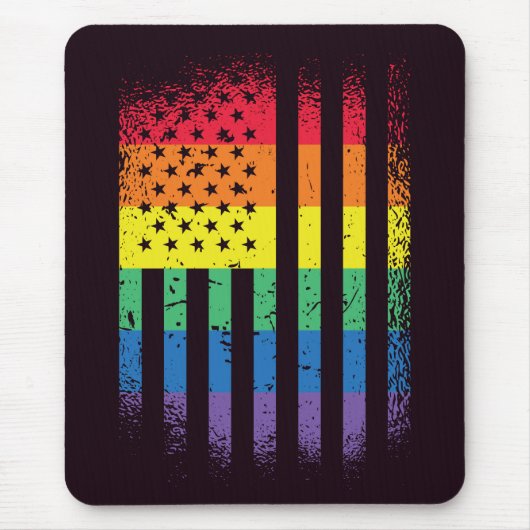American Pride Grunge Muismat (Voorkant)