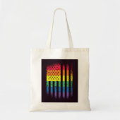 American Pride Grunge Tote Bag (Voorkant)