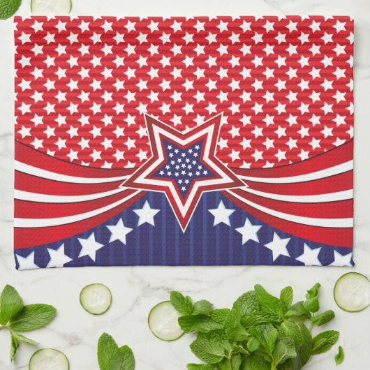 American Pride Kitchen Towels Theedoek (Gevouwen)