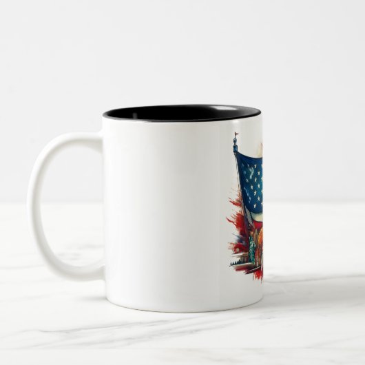American Pride Mok - Patriottisch ontwerp (Links)