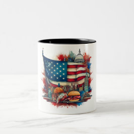 American Pride Mok - Patriottisch ontwerp
