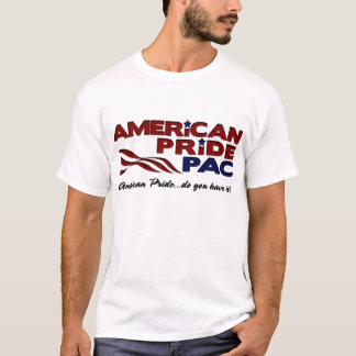 American Pride Pac - "Heb je het?" op voorzijde T-shirt