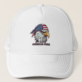 "American Pride Patriotic Eagle Hoodie - US Flag  Trucker Pet