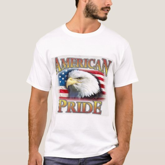 American Pride Patriotic T-shirt (Voorkant)