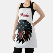 American Pride, Patriottische Rode Witte Blauwe Ad Schort (Insitu)