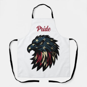 American Pride, Patriottische Rode Witte Blauwe Ad Schort