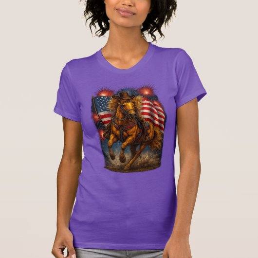 American Pride Rodeo T-shirt (Voorkant)
