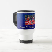 American Pride Travel Mug Reisbeker (Voorkant links)