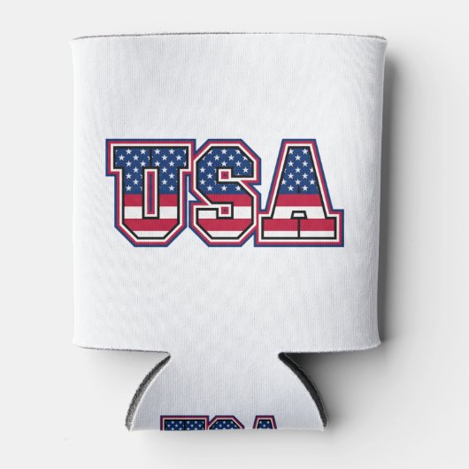 American Pride USA Custom Blikjeskoeler (Voorkant)