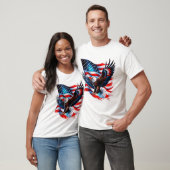 American Pride – USA Flag & Eagle T-shirt 🇺🇸🦅 (Unisex)