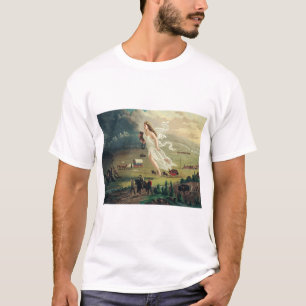 American Progress beroemd gemaakt door John Gast T-shirt