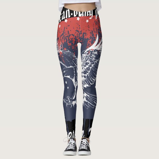 American Proud Eagle Leggings zijn (Voorkant)