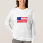 American Proud The MUSEUM Zazzle Sjabloon 2 T-shirt (Voorkant)