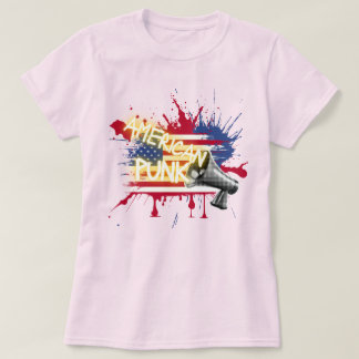 American Punk Flag T-shirt