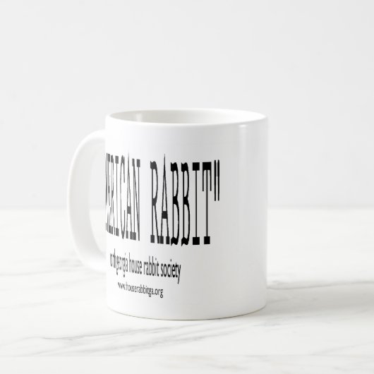 AMERICAN RABBIT KOFFIEMOK (Voorkant links)