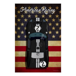 American Racing GT40 No.2 Perfect Poster