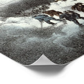 American Railroad Scene, 1871 Poster (Hoek)