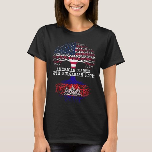 American Raised with Cambodian Roots Cambodia T-shirt (Voorkant)