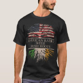 American Raised with Irish Roots T-shirt (Voorkant)