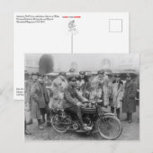 American Red Cross Ambulance Drivers Briefkaart (Voorkant / Achterkant)