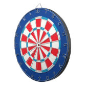 American Red White en Blue Dartbord (Voorkant Rechts)