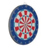American Red White en Blue Dartbord (Voorkant Links)