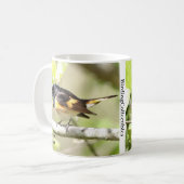 American Redstart Mok door BirdingCollectibles (Voorkant links)