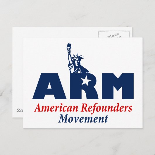 American Refounders Movement (ARM) Briefkaart (Voorkant / Achterkant)