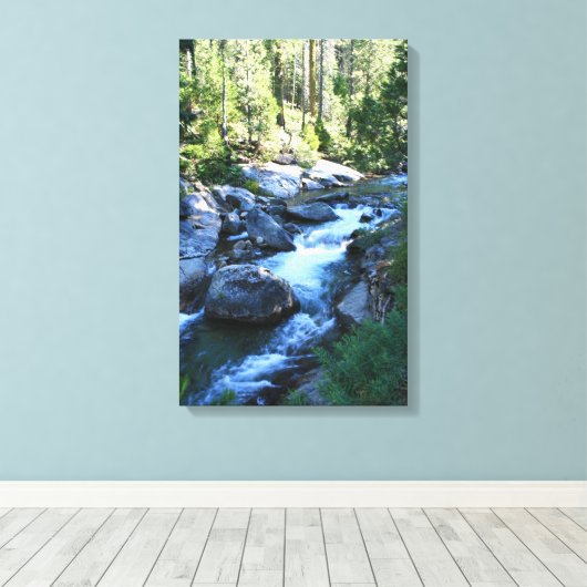 "American River" Canvas Afdruk (Insitu (Houten vloer))