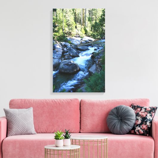 "American River" Canvas Afdruk (Insitu (Woonkamer))